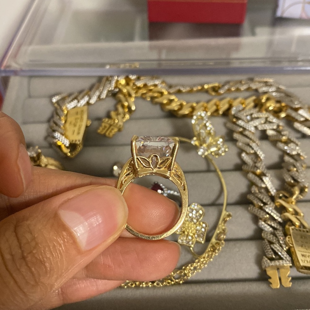 14k solid gold Beautiful ring - Picture 10 of 16